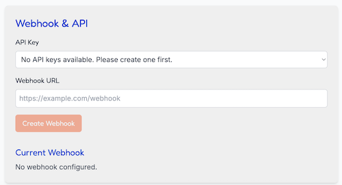 Create Webhook